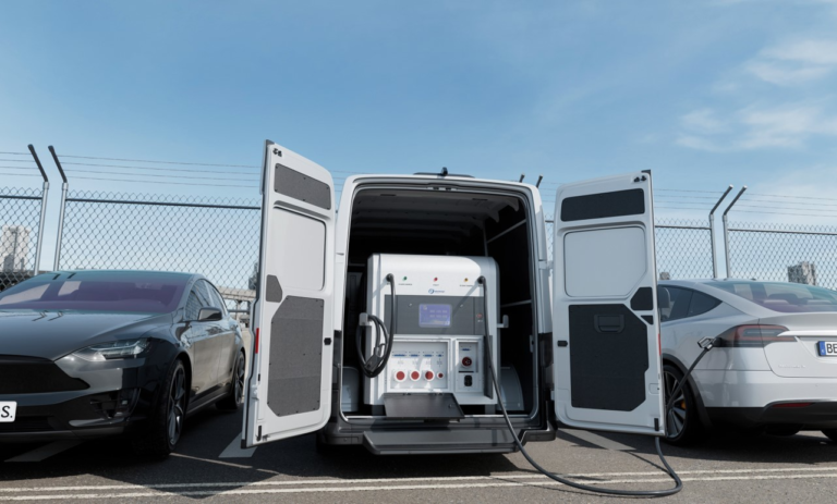 trailer mobile energy storage charging vehicle