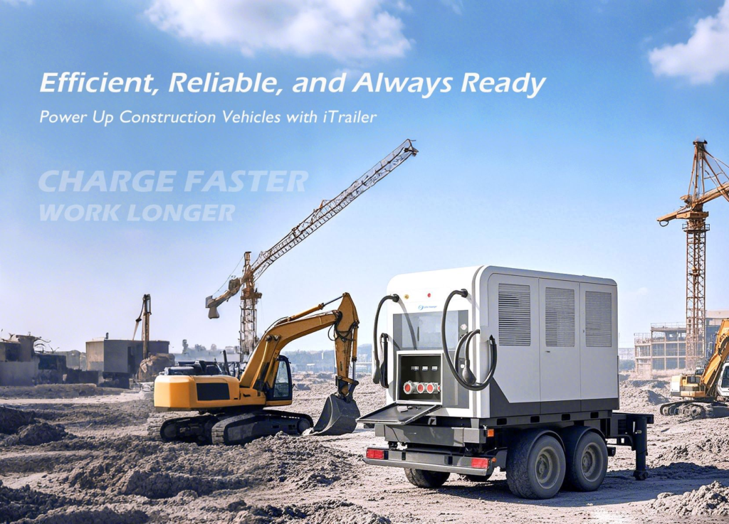 itrailerportable for construction vehicles